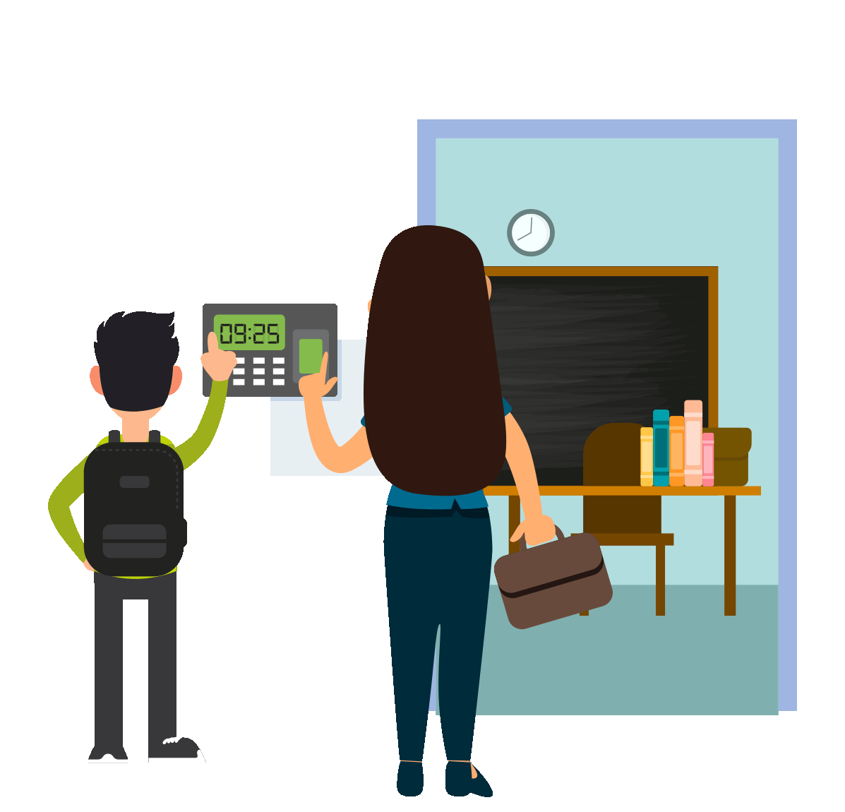 Biometric attendance